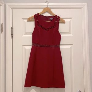 Burgundy Express dress. Like new. Worn once.